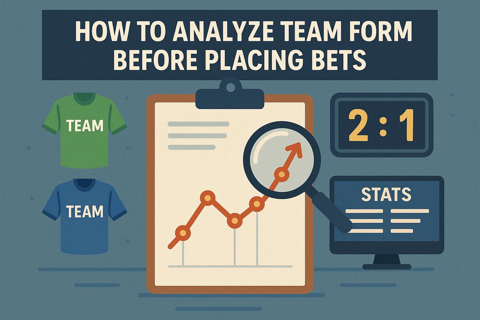 How to analyze team form before placing bets.