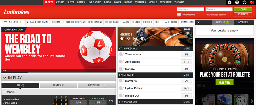 ladbrokes online