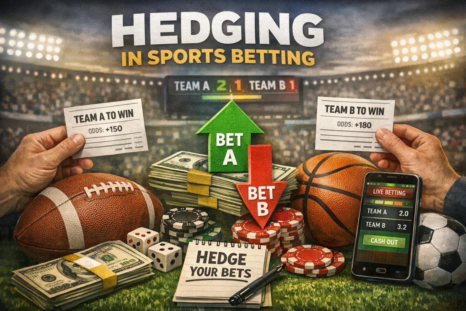 The concept of hedging in sports betting