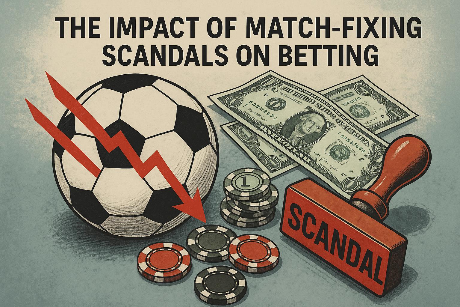 The impact of match-fixing scandals on betting.