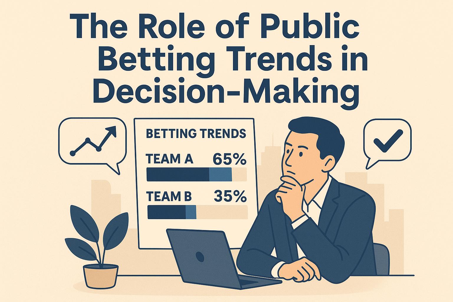 The role of public betting trends in decision-making.